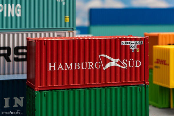 Faller 20 Container HAMBURG SÜD (182001)