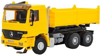 Viessmann MB ACTROS 3-achs Muldenkipper mit mit Rundumleuchten, gelb (8015)