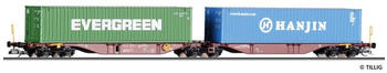Tillig Containertragwagen Sggmrss "Kombiwaggon", GySEV Cargo, Ep. V (18071)