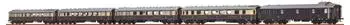 Brawa 5er-Einheit Rheingold Schnellzugwagen-Set Digital Extra, DRG, Ep. II (46466)
