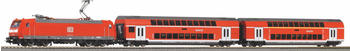 Piko SmartControl WLAN Set mit Bettungsgleis DB AG VI Doppelstockpersonenzug (59102)