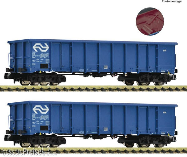 Fleischmann 2-tlg. Set: Offene Güterwagen, NS (830258)