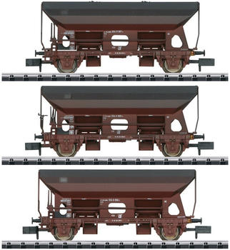 Trix Modellbahnen Güterwagen-Set "Seitenentladewagen", DB, Ep. IV (15466)