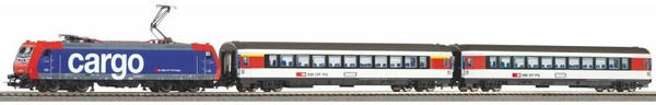 Piko SmartControl light Set mit Bettungsgleis SBB VI Personenzug (59107)