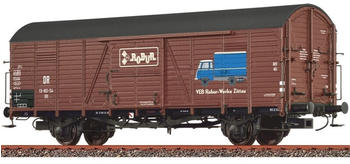 Brawa Gedeckter Güterwagen Glr 23 DR, Ep. III, Robur (50480)