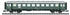 Trix Modellbahnen Personenwagen B4ylwe Eilzug im Donautal 2.Klasse (T18409)