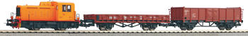 Piko PSCwlan S-Set DR TGK2 mit 2 Güterwagen A-Gleis & B IV (59101)