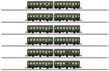 Märklin Z 6 Umbauwagen-Paare der DB (87061)