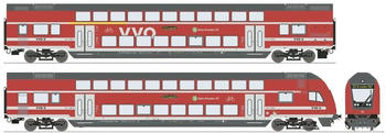 Roco H0 2er-Set Doppelstockwagen der DB AG (6220066)