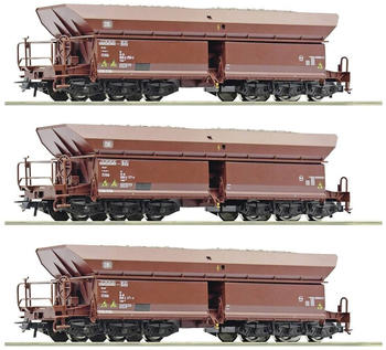 Roco H0 3er-Set 2: Erzwagen der DB Faals 150 geänderte Betriebsnummern (77031)