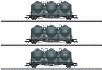 M&auml;rklin 48264 H0 3er-Set Staubsilowagen Kds 67 der DB (48264)
