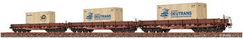 Brawa 3er Set Schwerlastwagen RRym, DR, Ep.IV (50876)
