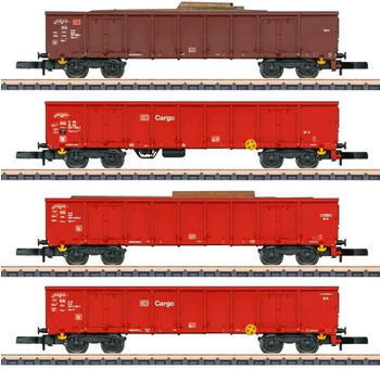 Märklin Z 4er-Set Hochbordwagen Schrottzug der DB AG (82542)