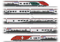 M&auml;rklin 39811 H0 Hochgeschwindigkeits-Triebzug RABe 501 Giruno der SBB (39811)