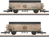 M&auml;rklin 82553 Z 2er-Set Gedeckte G&uuml;terwagen Kessler Sekttransport der DRG