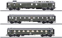 M&auml;rklin 42490 H0 3er-Set Schnellzugwagen PwPost4&uuml;-28 der DRG (42490)
