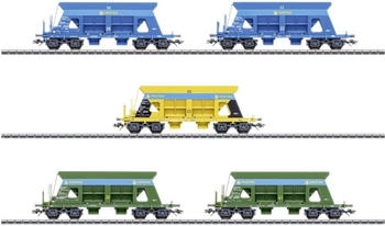 M&auml;rklin 46336 H0 5er-Set Selbstentladewagen der SBB