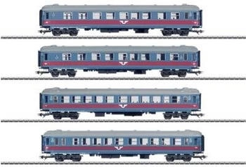 Märklin 43789 H0 4er-Set Personenwagen der SJ