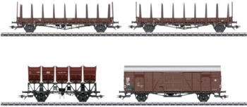 Märklin 46664 H0 4er-Güterwagen-Set der DB