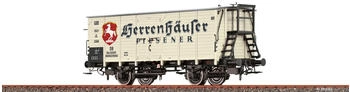 Brawa 50986 H0 Gedeckter Güterwagen G10 "Herrenhäuser", DB, Ep. III