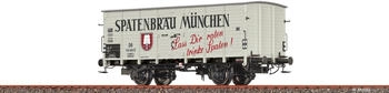 Brawa 50987 H0 Gedeckter Güterwagen G10 "Spatenbräu München", DB, Ep. III