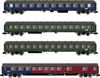 Arnold N 4er-Set Reisezugwagen der DB (HN4359)