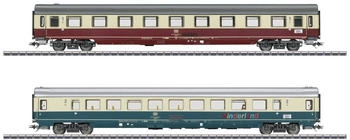 Märklin H0 2er-Set Personenwagen Fern Express FD 1980 Königssee der DB, MHI Set 2 (43768)