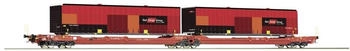 Roco H0 Doppeltaschen-Gelenkwagen T3000e der ÖBB/RCW (6600033)