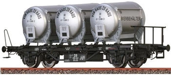 Brawa Behältertragwagen BTs 30 der DB, mit Ddikr 621 "Von Haus zu Haus", Ep. III (50606)