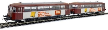 Lenz Schienenbus VT98 und VS98 "Mittelbadische Baustoffe", DB, Ep. V (40193-04)