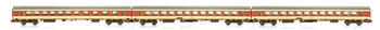 Jägerndorfer 3er Set UIC-X Personenwagen ÖBB, Ep.IV, Sparlack (JC61300)