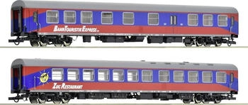Roco 74027 H0 2er-Set Reisezugwagen der BTE