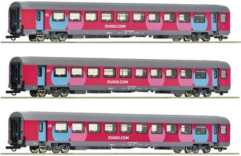 Roco H0 3-tlg. Set 2: Corailwagen VTU B11tu, SNCF, Ep. VI (6200025)