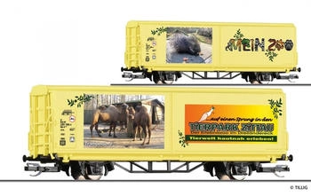 Tillig TT START-Schiebewandwagen Hbis-tt „Mein Zoo“, Ep. VI (14854)