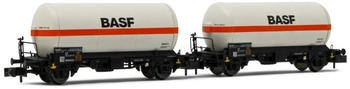 Arnold N 2-tlg. Set 2-achs. Gaskesselwagen "BASF"-Lackierung, BASF, Ep. IV (HN6476)