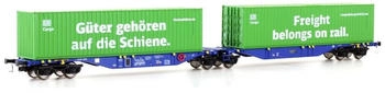 Mehano H0 Containerwagen Sggmrss'90 
