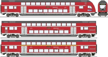 Roco H0 3er-Set Doppelstockwagen der DB AG (6220144)