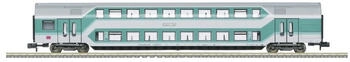 Trix Modellbahnen N Doppelstockwagen DBz 750, 2. Klasse der DB AG (18418)