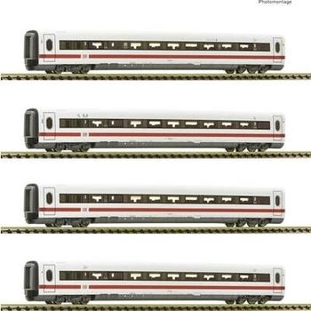 Fleischmann N 4-tlg.-Set: Ergänzungswagen zum ICE 2 (BR 402) der DB AG (7760004)