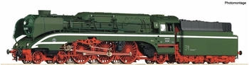 Roco H0 Schnellfahr-Dampflok 18 201 mit Kohlefeuerung Sound Wechselstrom, DR, Ep. III (7120006)