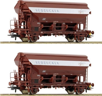Roco H0 2er-Set Schwenkdachwagen der DB (6600124)