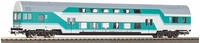 Piko H0 53109 H0 Doppelstocksteuerwagen DBmq 776 mintgr&uuml;n der DR DBmq 776 (53109)