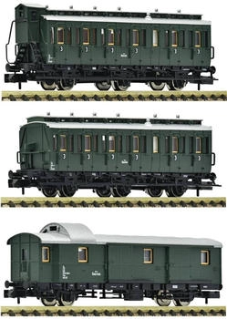 Fleischmann N 3-tlg. Set: Personenzug aus 2 x C3 und 1 x Dih, ÖBB, Ep. III (6260055)