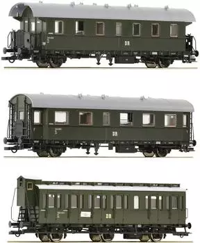 Roco H0 3er-Set 2: Nebenbahnzug der DR (6200131)