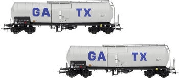 Rivarossi H0 GATX, 2-tlg. Set isolierter 4-achs. Kesselwagen, S (HR6667)