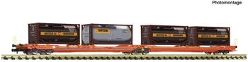 Fleischmann N Doppeltaschen-Gelenkwagen T3000e der Wascosa (6660052)