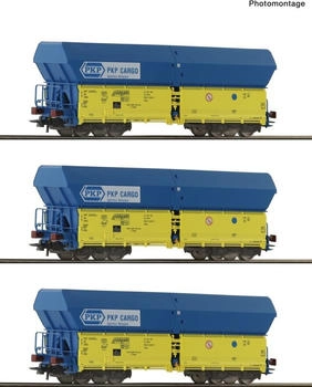 Roco H0 3er-Set Selbstentladewagen der PKP (6600136)