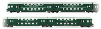 Arnold HN9524 DR 4-tlg Doppelstockeinheit ohne Steuerabteil Spur TT