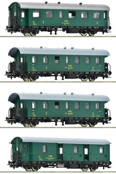 Roco 6200088 H0 4-tlg. Set: Personenzug, CSD, Ep. IV