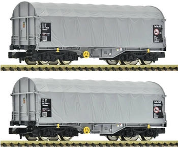 Fleischmann 6660087 N 2er Set Schiebeplanenwagen Shimmns, CD, Ep. VI
